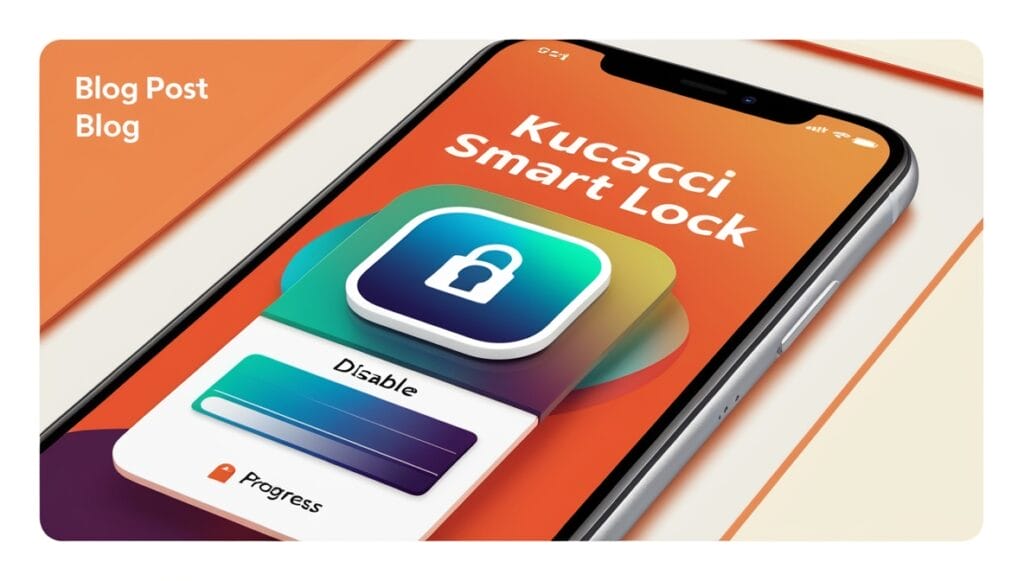 how to disable kucacci smart lock app