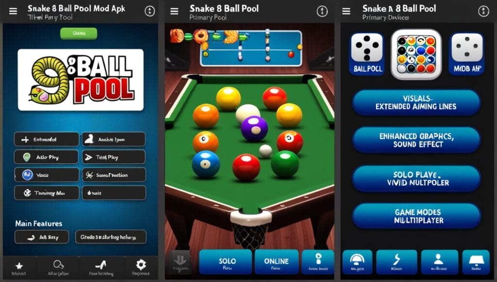 Snake 8 Ball Pool